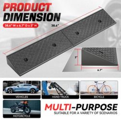 2pcs Rise Rubber Incline Ramps
Rampa