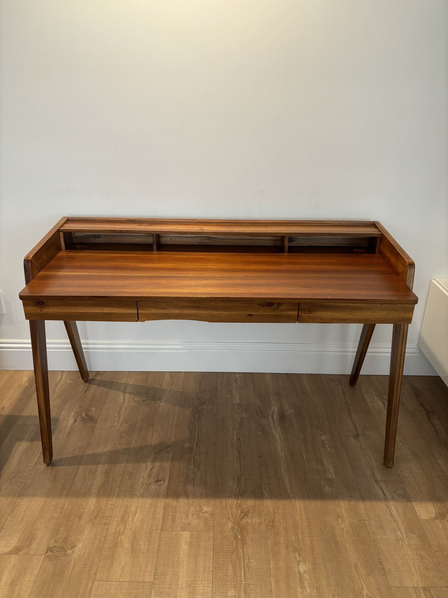 CB2 Drommen 3- Drawer Wood desk