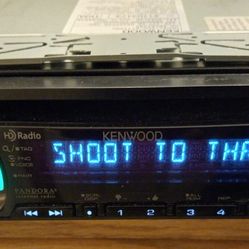 Bluetooth Kenwood Car CD Player Stereo Deck 