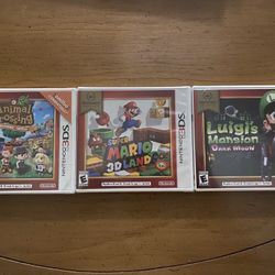 3 Brand New Factory sealed 3DS Games Bundle!