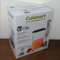 Cuisinart smart stick variable speed hand blender + storage HB800pc
