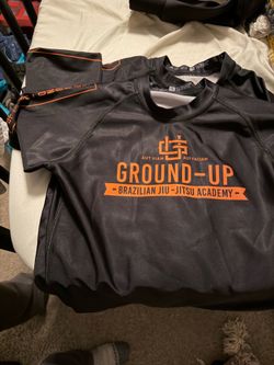 Kids BJJ Rash Guards-Ground Up