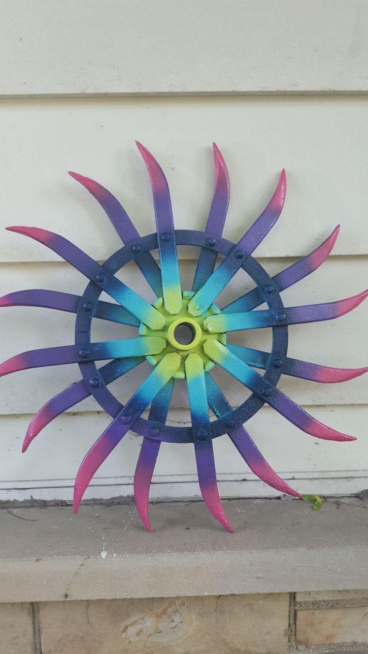 Sunburtst disc