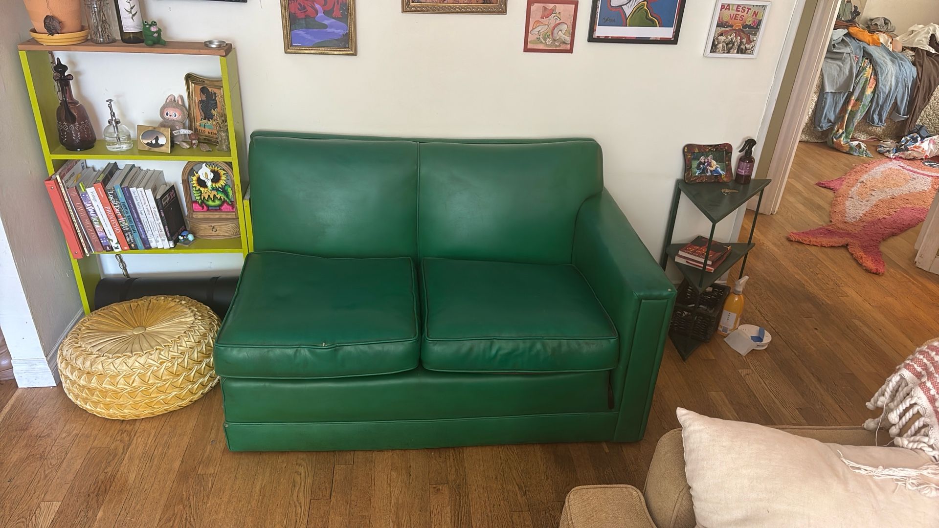 Green Loveseat 