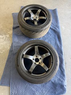 Advan Racing TC3 Wheels  18 x 10.5 with Hankook Ventus R-S3 Tires