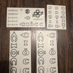 CIOCC Bicycle Sticker Set (1067) #2