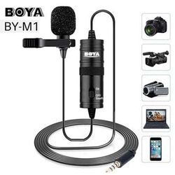 BOYA BY-M1 Lavalier Mic for Phone Camera DSLR