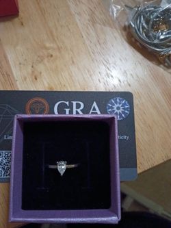 925 gra cirtifed mossinate ring