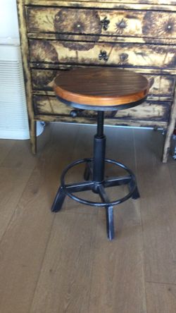 Industrial Stool 20”-24” high