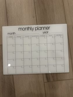 Monthly Planner