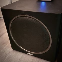 12” Polk Audio Amped Subwoofer 