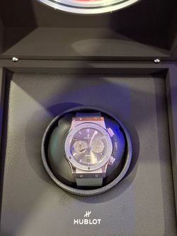 Hublot Classic Fusion Chronograph Titanium Racing Grey 42mm – Full Set w/ Active Warranty (2025)