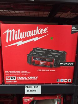 M18 Milwaukee packout radio