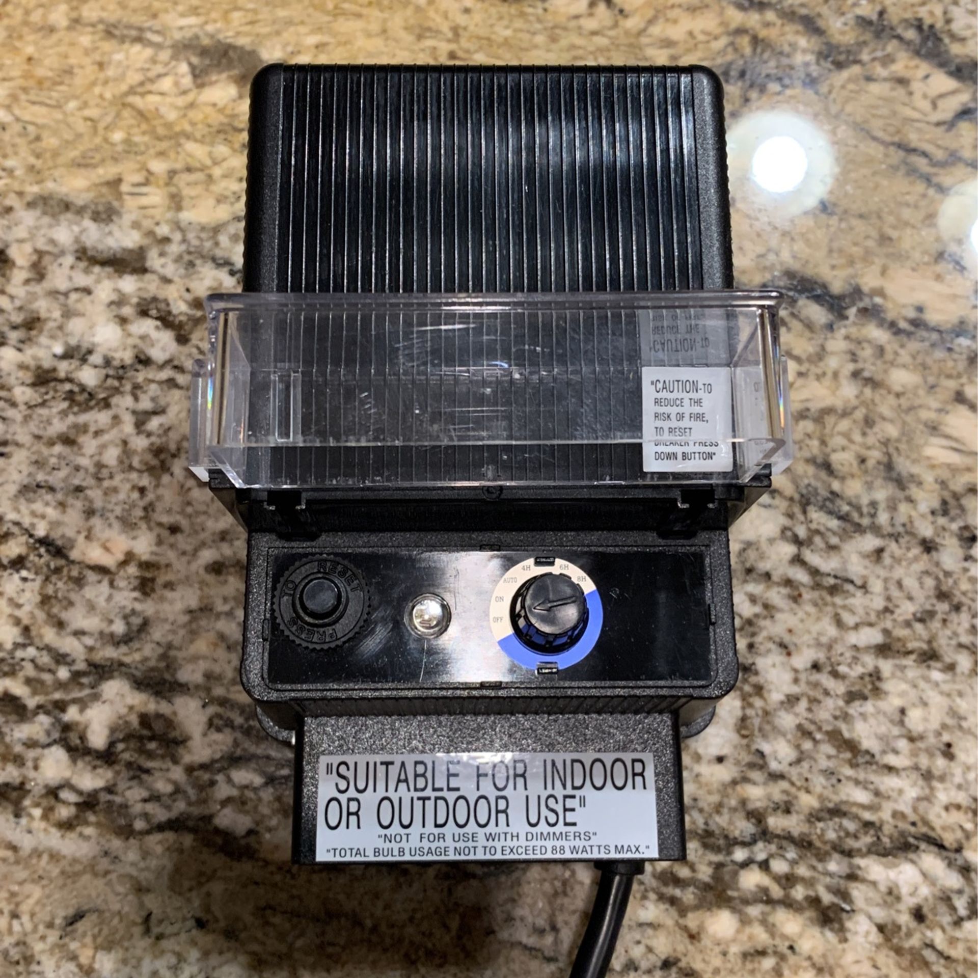 Tdc Power Model Da-88-12w-1 Lighting Transformer 12V 88 Watt New