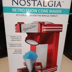 Retro Snow Cone Maker