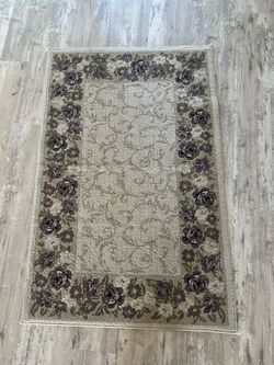 Floral Patterned Rug
