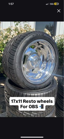 Chevy 5x127 wheels and tire