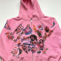 Pink We Are Righteous Hoodie (Sizes S-XL)