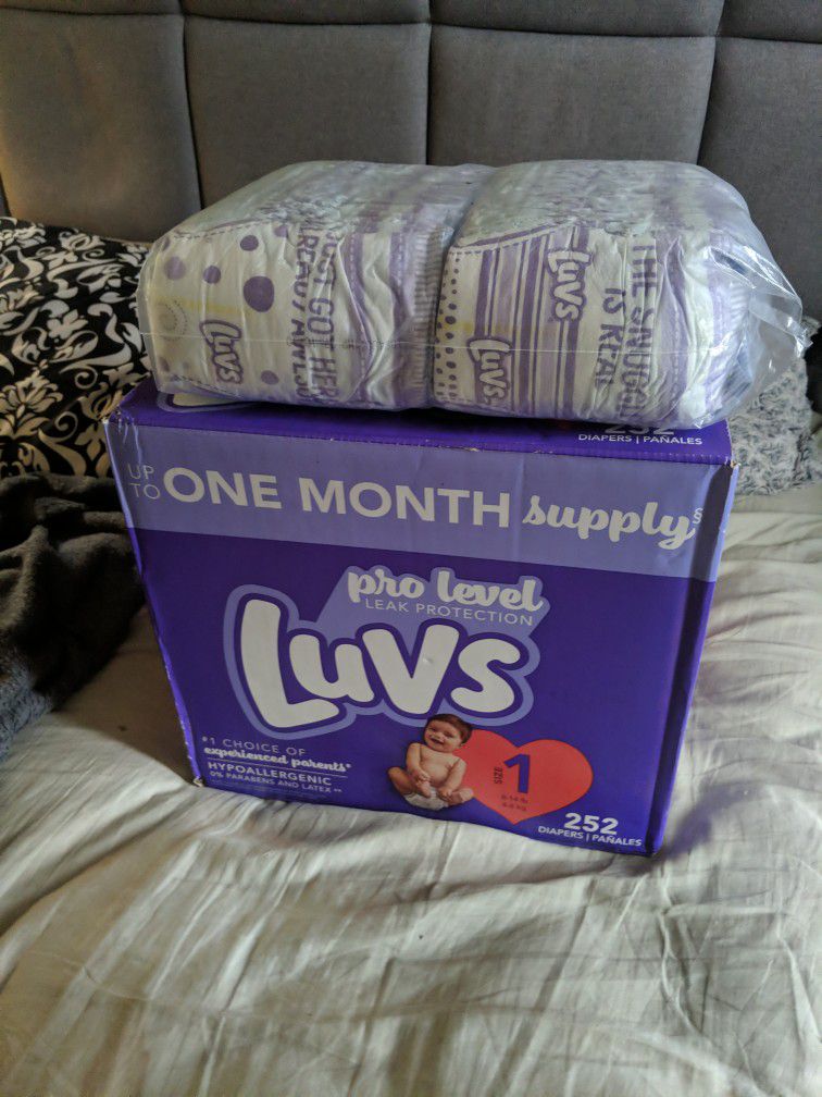 Baby Diapers Size 1 