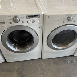 LG washer and electric dryer