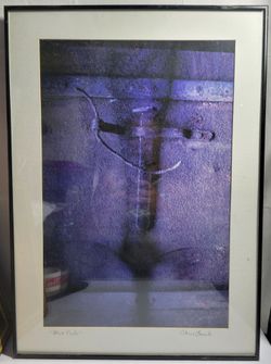 Framed Print "Blue Nude" by Chris Lamb