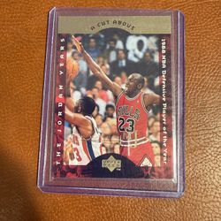 1998-99 Upper Deck Retro MJ Career A Cut Above Michael Jordan #33
