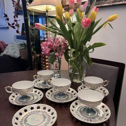 Japan Porcelain Coffee Set 