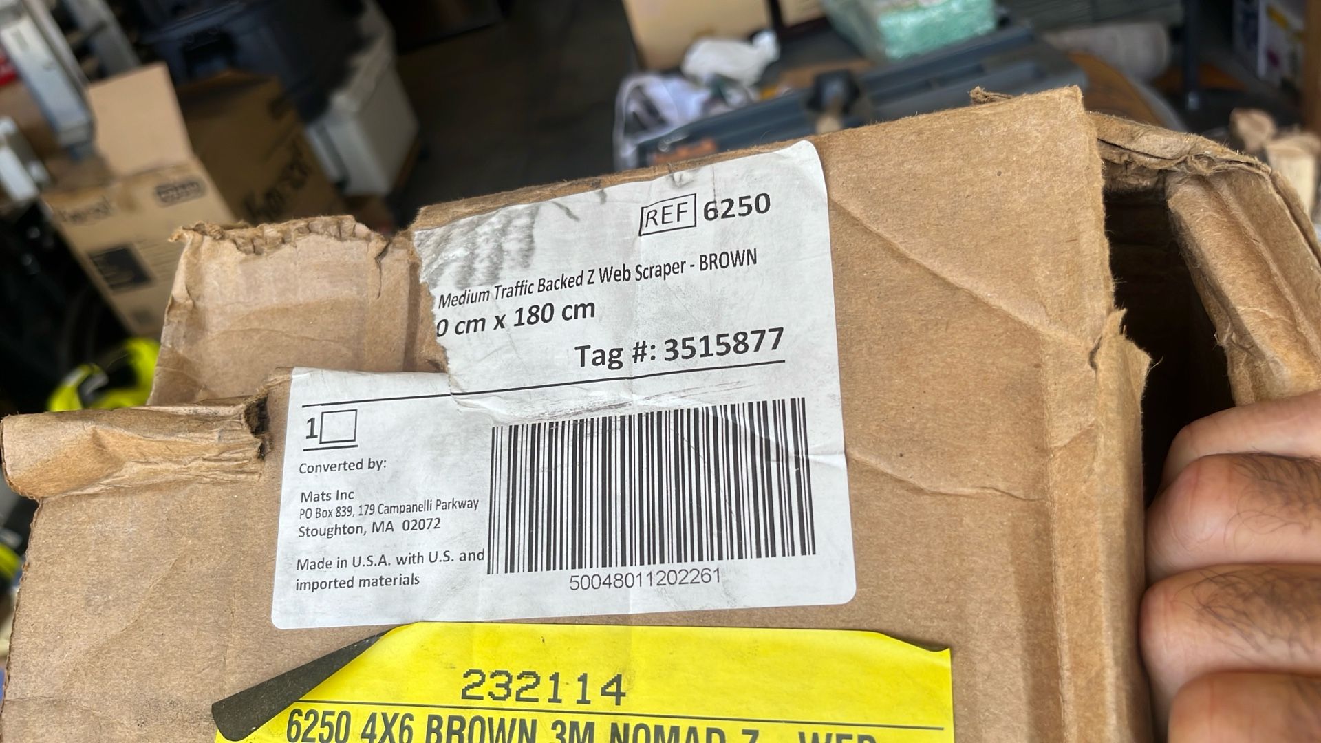 3M 4x6 Brown Nomad Z Web Mat