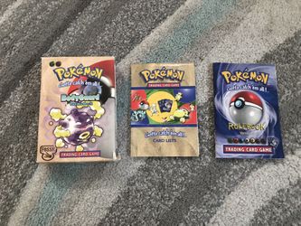 Pokémon Box. (empty)
