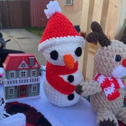 Crochet Snowman 