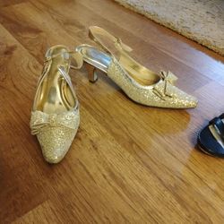 Gold Slingback