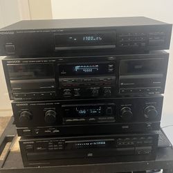 Kenwood Vintage Stereo System 