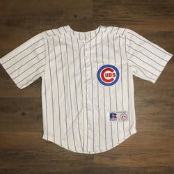 VTG GarciaParra Cubs Baseball Jersey Kids SZ 8