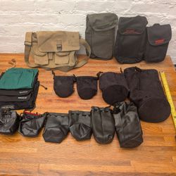 Lens Bags, Shoulder Bag, and Lens Sleeves for 500mm to Fish Eye Lenses 