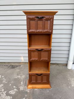 Wooden shelf