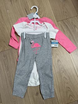 Baby Girl Clothes 24 М/Baby 3-Piece Cotton Carter's New Set With Tags 24 Months 