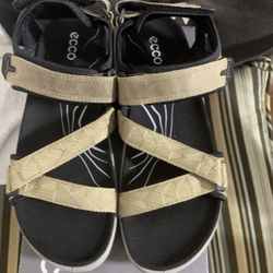 ECCO OffRoad Yucatán Coast Sandals 822194 Nutmeg/Brown Shoe slipper Men 11-11.5