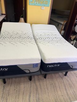 Nectar Luxe Hybrid, Twin XL, Like New, Perfect Condition