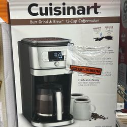 Cuisinart Burr grind and brew