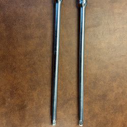 (2) Snap-On SXW15 1/2 Drive Extensions 15”