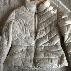 White Puffer Jacket