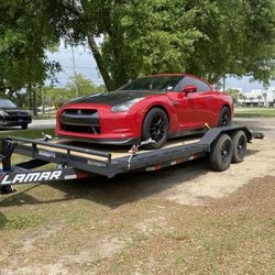 Car hauler trailer