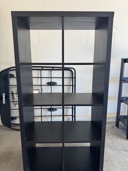 IKEA Kallax 8 Cube shelving - Black