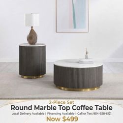 Brand new 2- Piece coffee table set