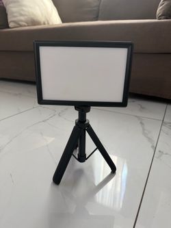 RaLeno 9" LED Video Camera Light with Stand