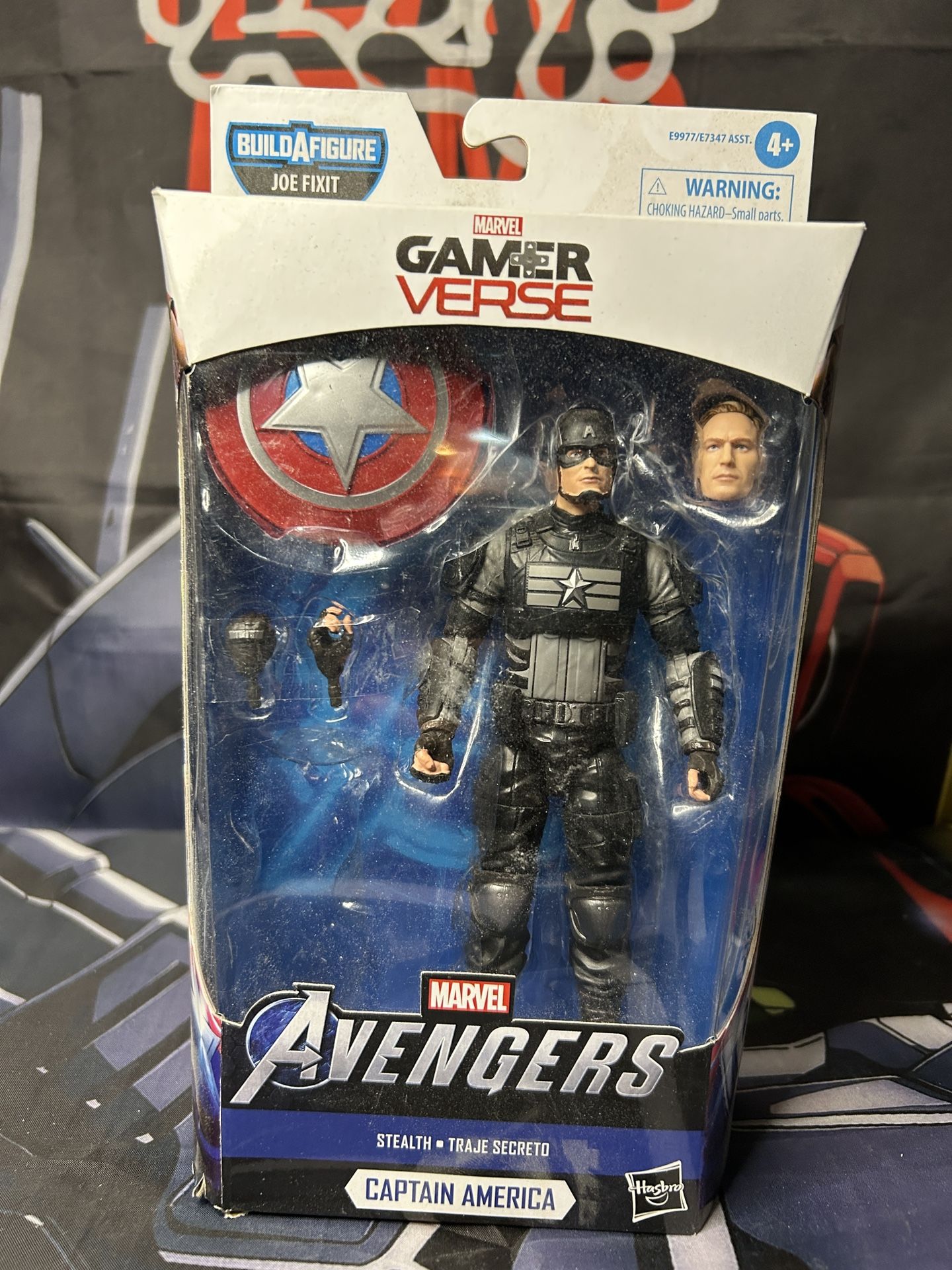 Marvel Legends Captain America Joe Fix It Baf No Baf