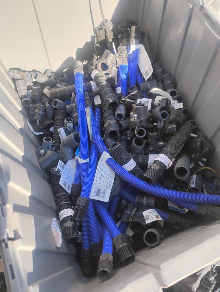 PVC Risers And Also Flexible Risers They're 12 In Half Inch Diameter