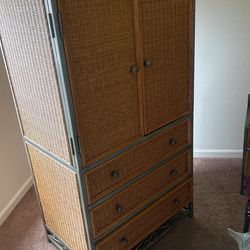 Dresser And Night Stand Both Matching Set