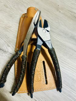 Custom Channel Lock Set Comes With Leather Cover $150