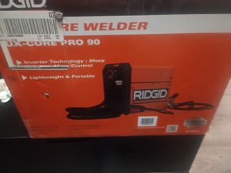 Rigid 90 welder